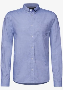 Chambray Strukturhemd