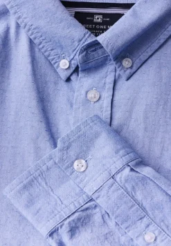 Chambray Strukturhemd