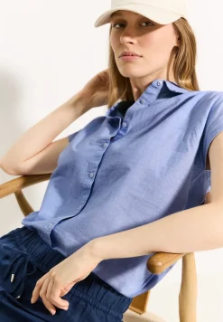Chambray Bluse