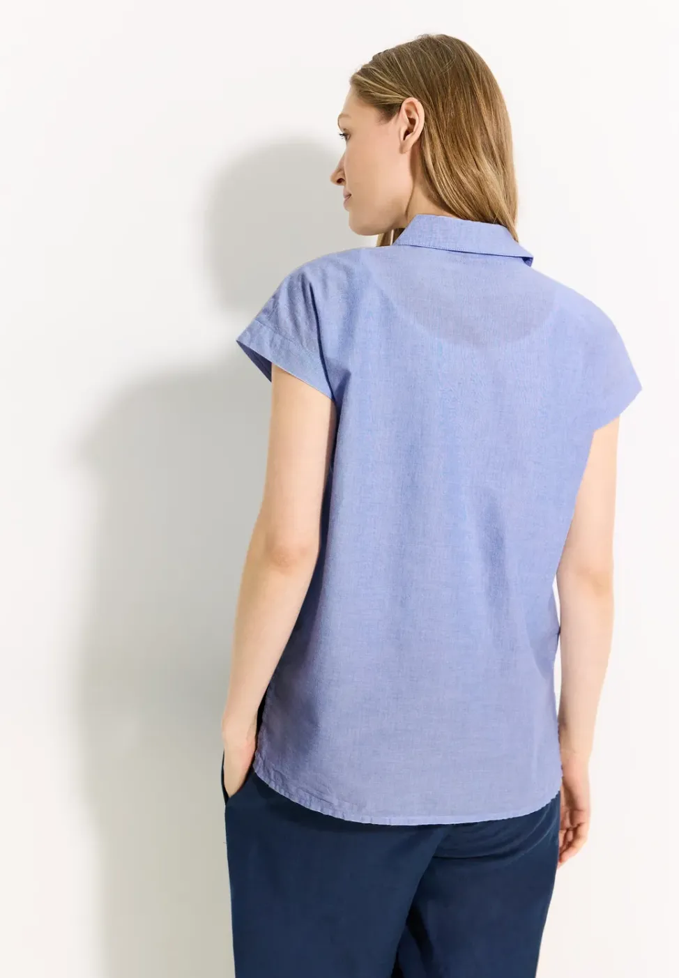 Chambray Bluse
