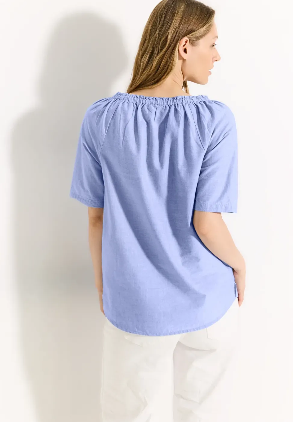 Chambray Bluse