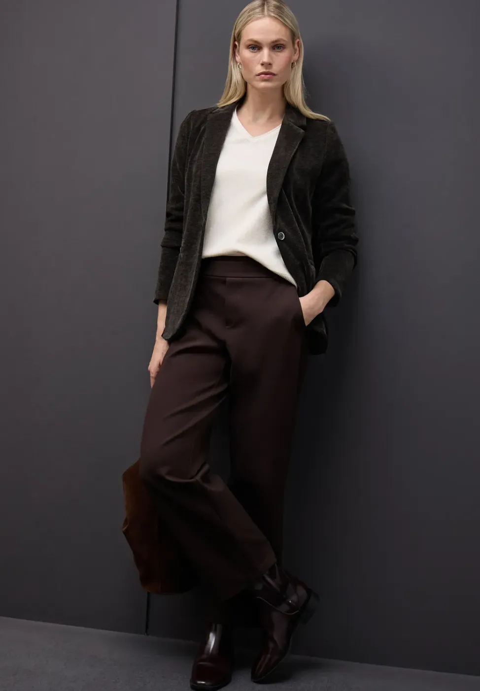 Chenille Cord-Blazer