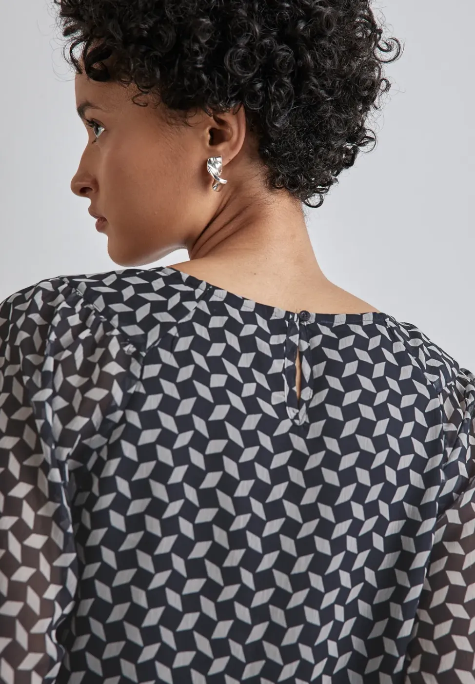 Chiffon-Bluse