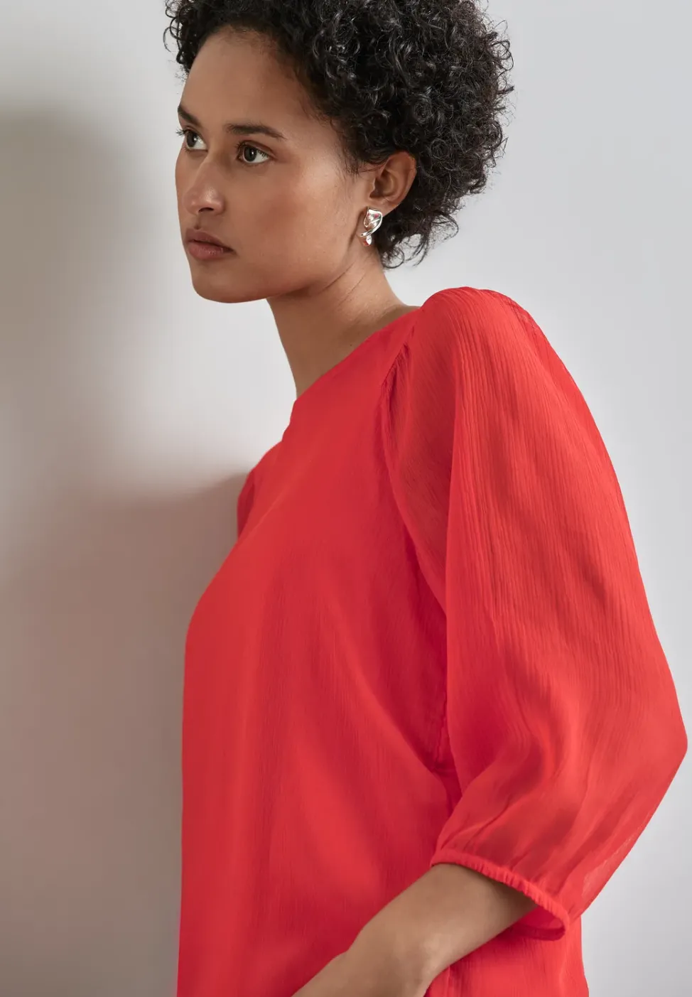 Chiffon-Bluse