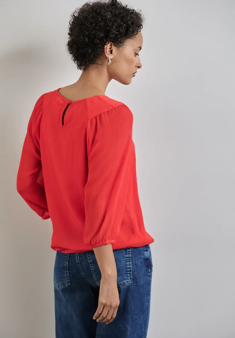 Chiffon-Bluse