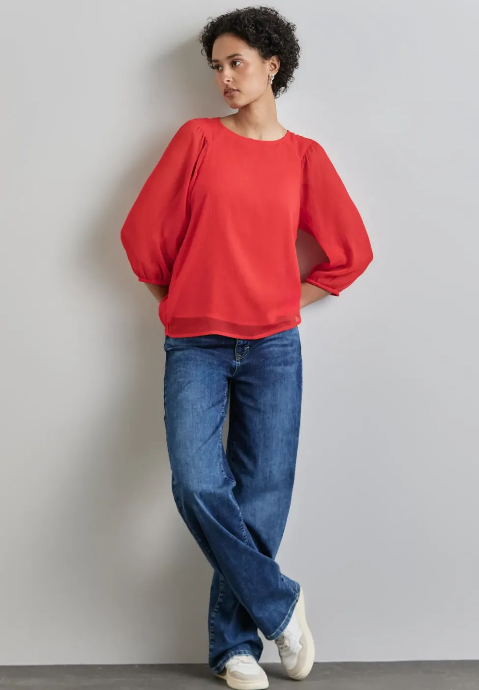 Chiffon-Bluse