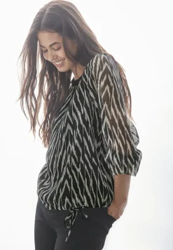 Chiffon-Bluse