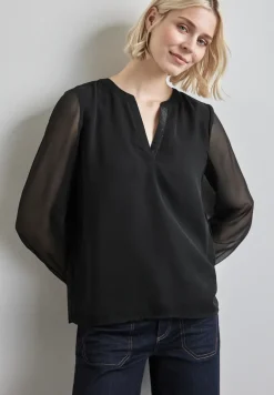 Chiffon-Bluse