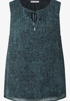 Chiffon Blusentop mit Print
