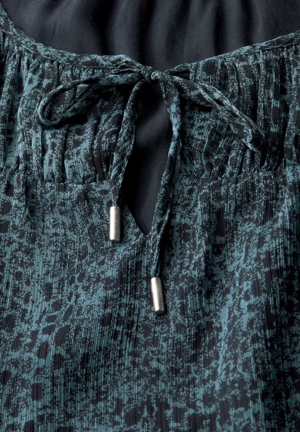 Chiffon Blusentop mit Print