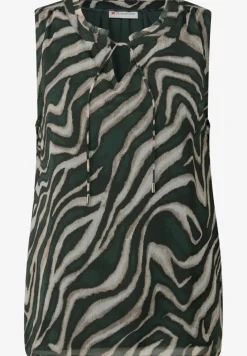 Chiffon Blusentop mit Print
