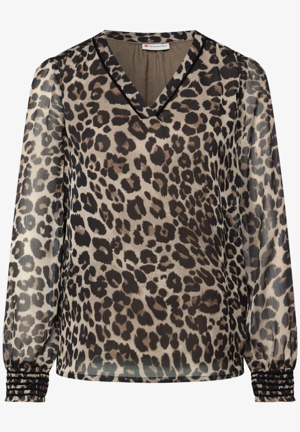 Chiffon Tunika mit Tape
