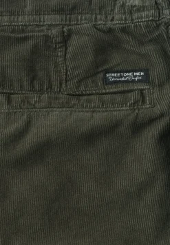 Chino Shorts im Regular Fit aus Cord