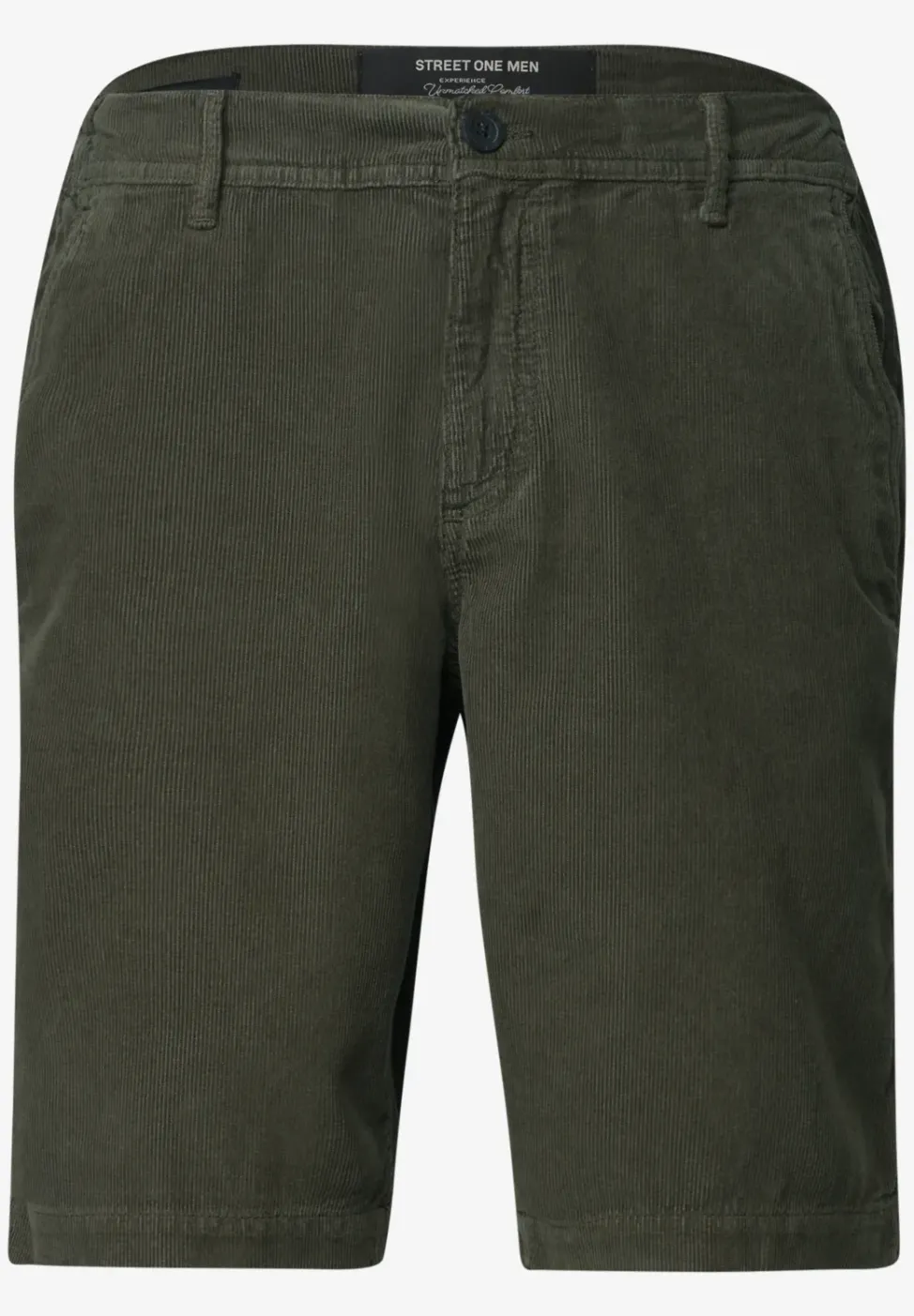 Chino Shorts im Regular Fit aus Cord