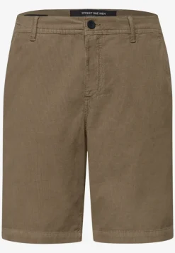 Chino Shorts im Regular Fit aus Cord