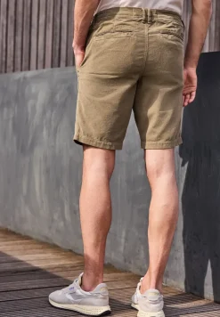 Chino Shorts im Regular Fit aus Cord
