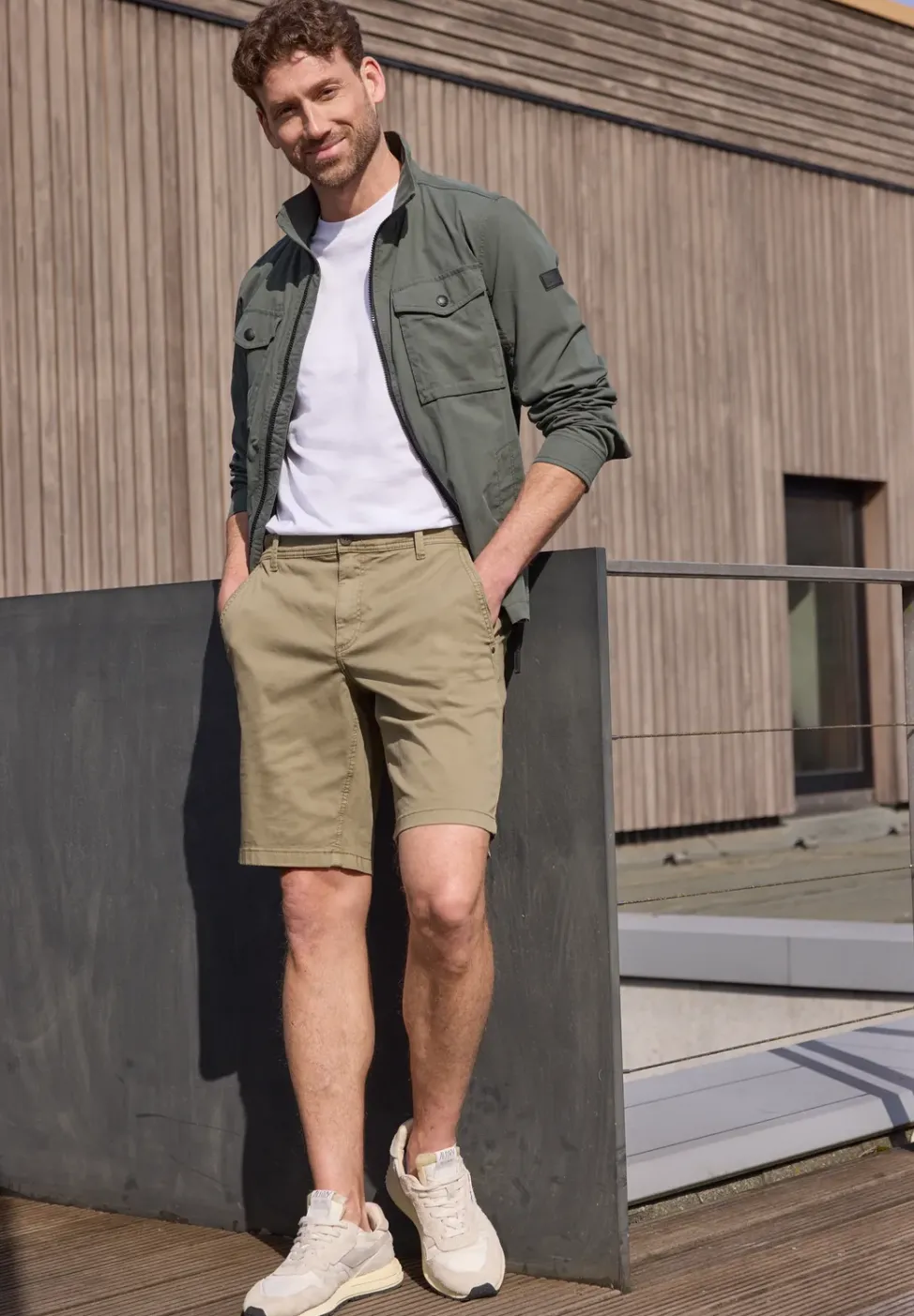 Chino Shorts im Regular Fit mit Flexbund