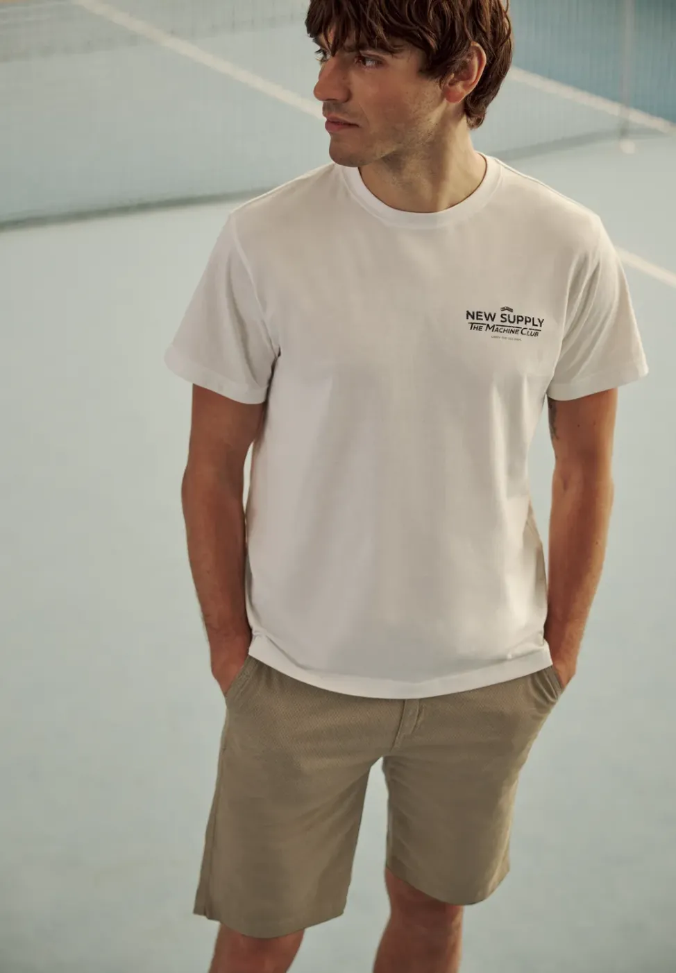 Chino Shorts im Regular Fit mit Flexbund