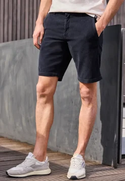 Chino Shorts im Regular Fit aus Cord
