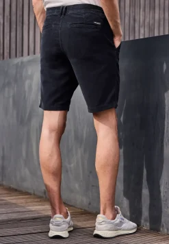 Chino Shorts im Regular Fit aus Cord