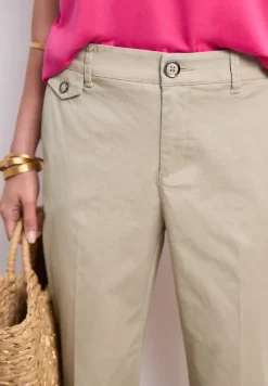 Chino im Casual Fit in softer Qualität