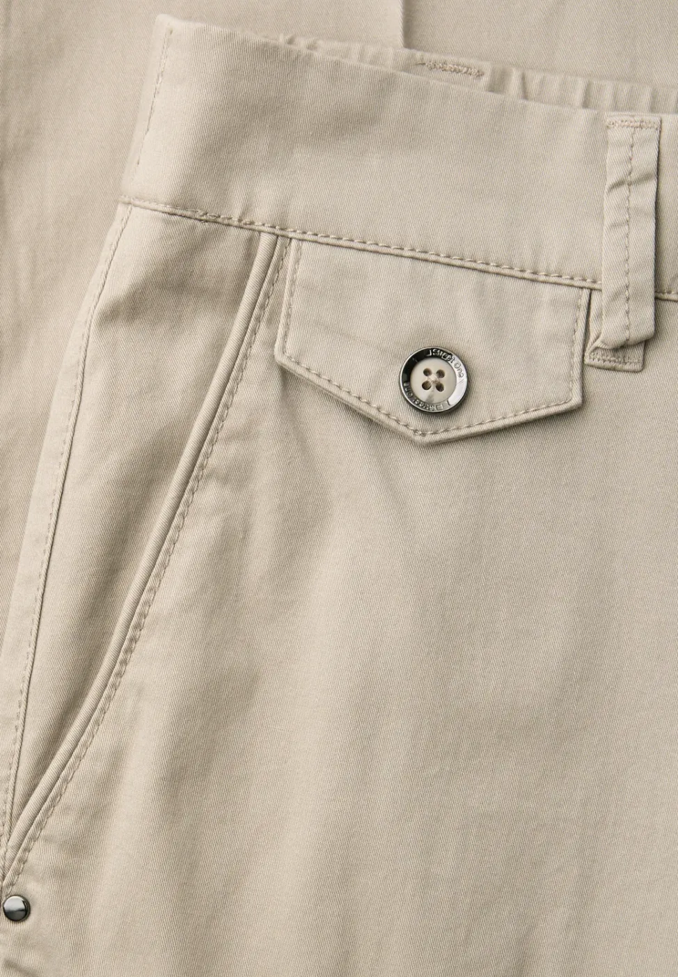 Chino im Casual Fit in softer Qualität
