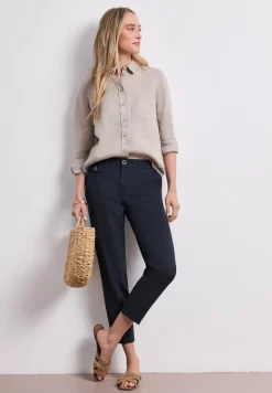 Chino im Casual Fit in softer Qualität