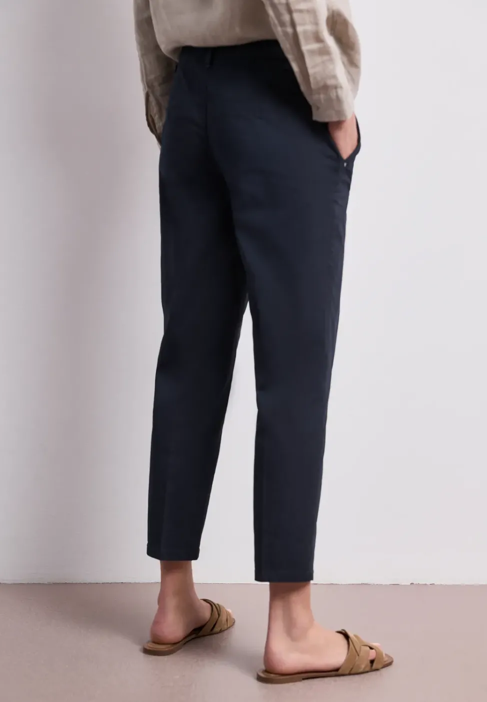 Chino im Casual Fit in softer Qualität