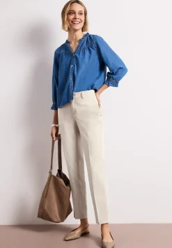 Chino im Casual Fit in softer Qualität