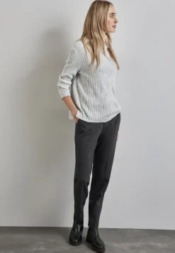 Chino im Melange-Look