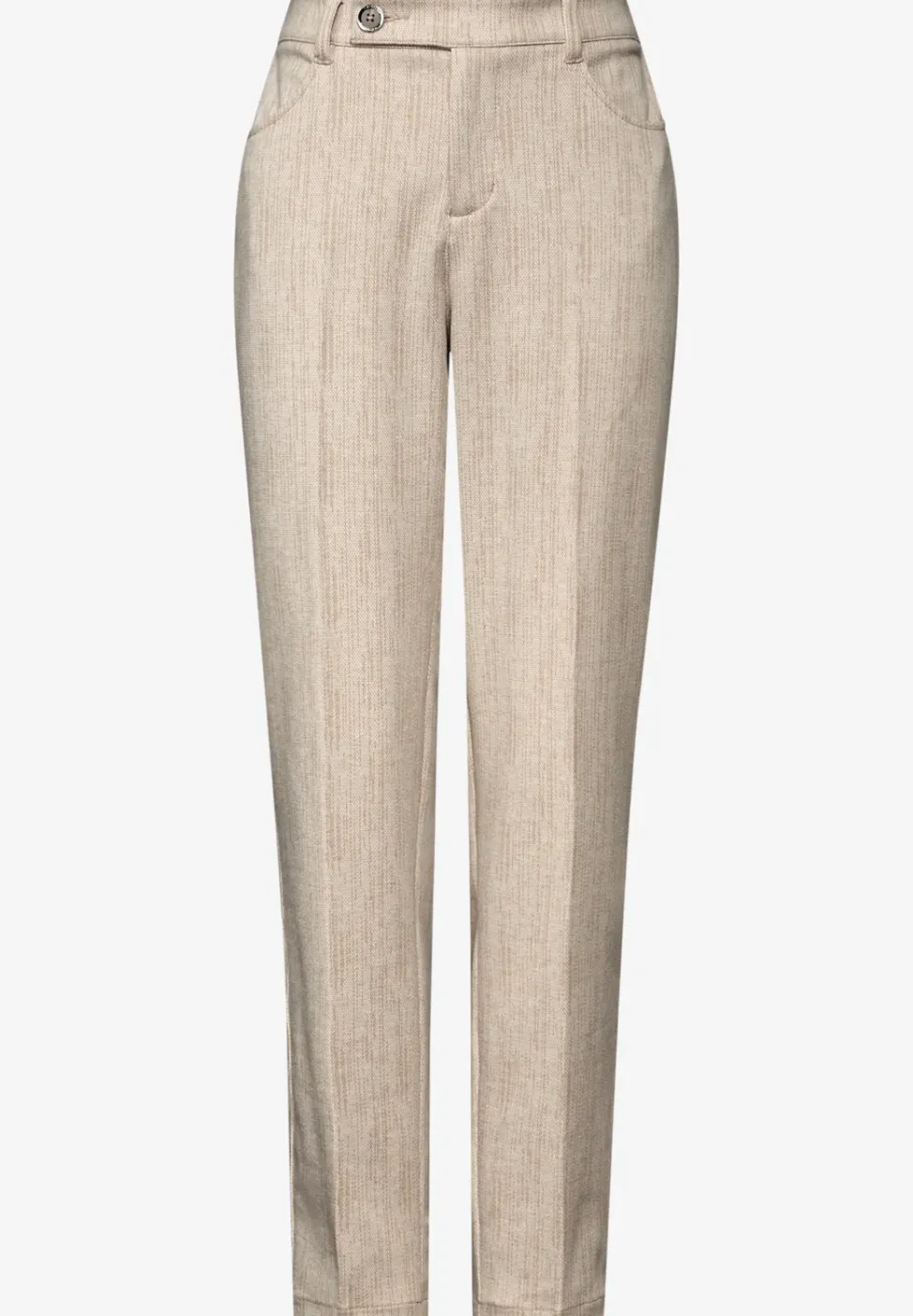 Chino mit Knopfdetail