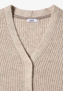 Chunky Melange Cardigan