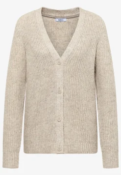 Chunky Melange Cardigan
