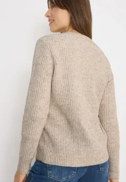 Chunky Melange Cardigan