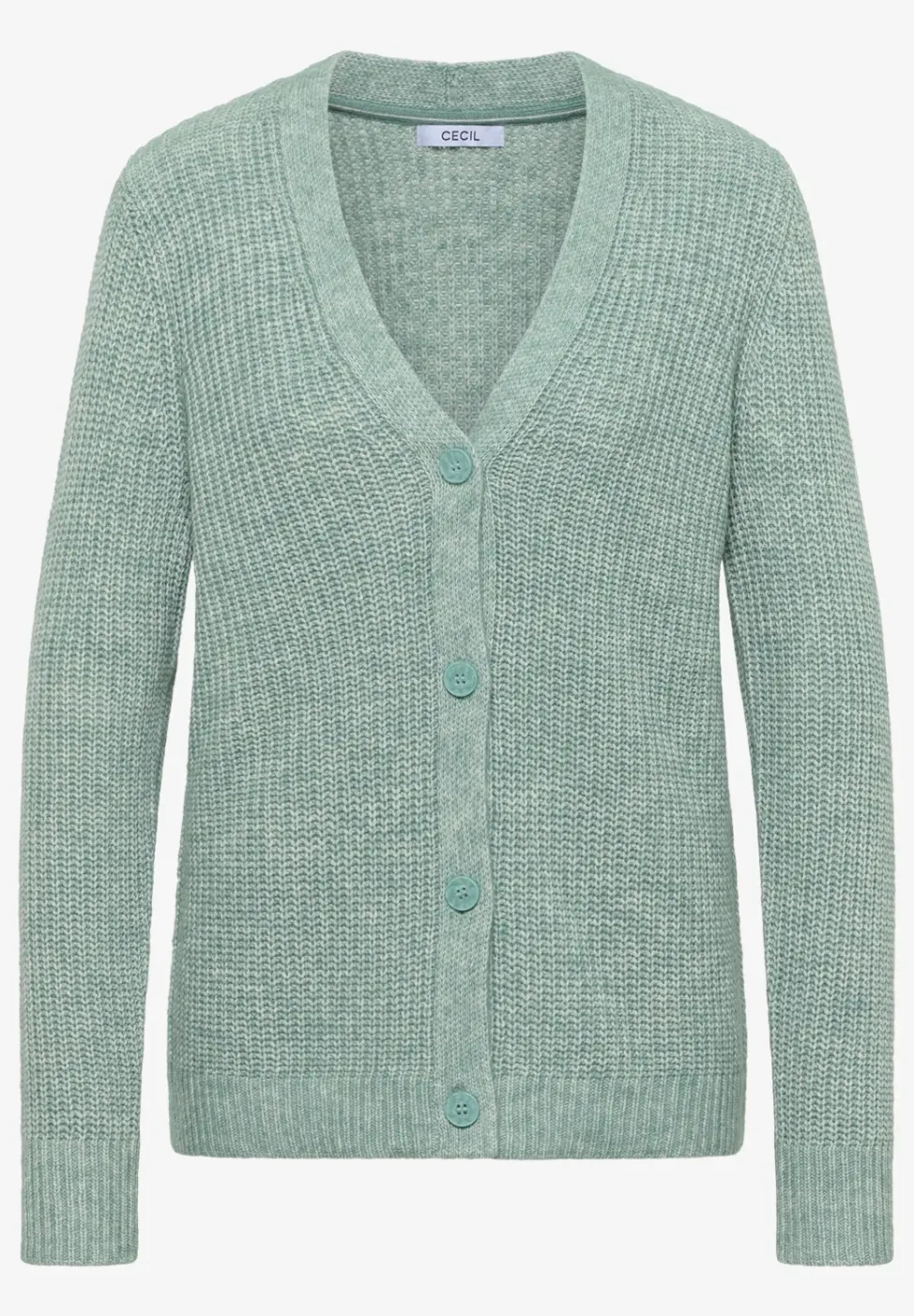Chunky Melange Cardigan