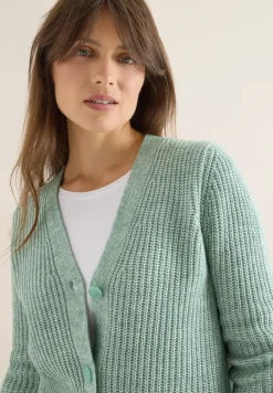 Chunky Melange Cardigan
