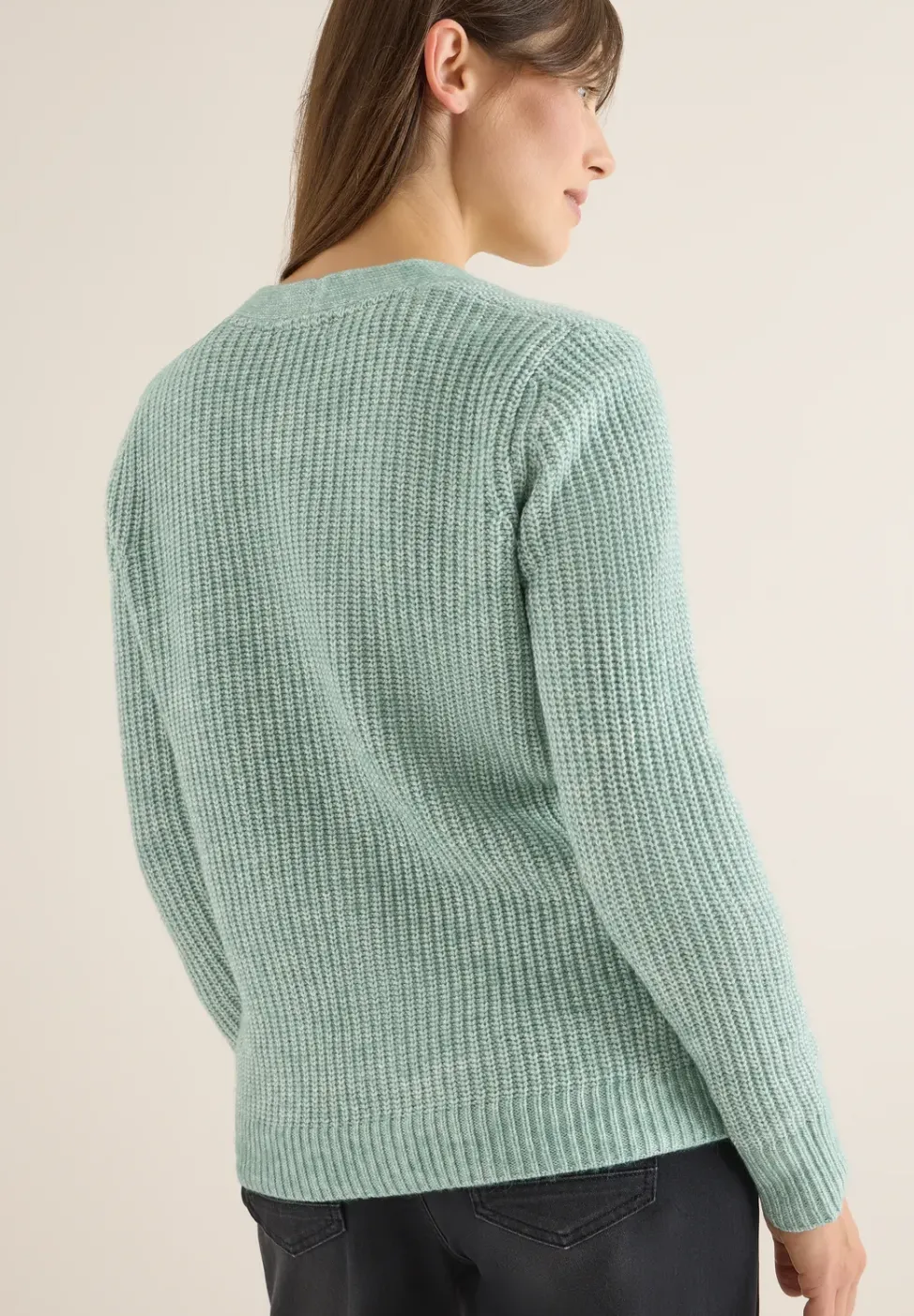 Chunky Melange Cardigan
