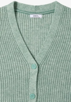 Chunky Melange Cardigan