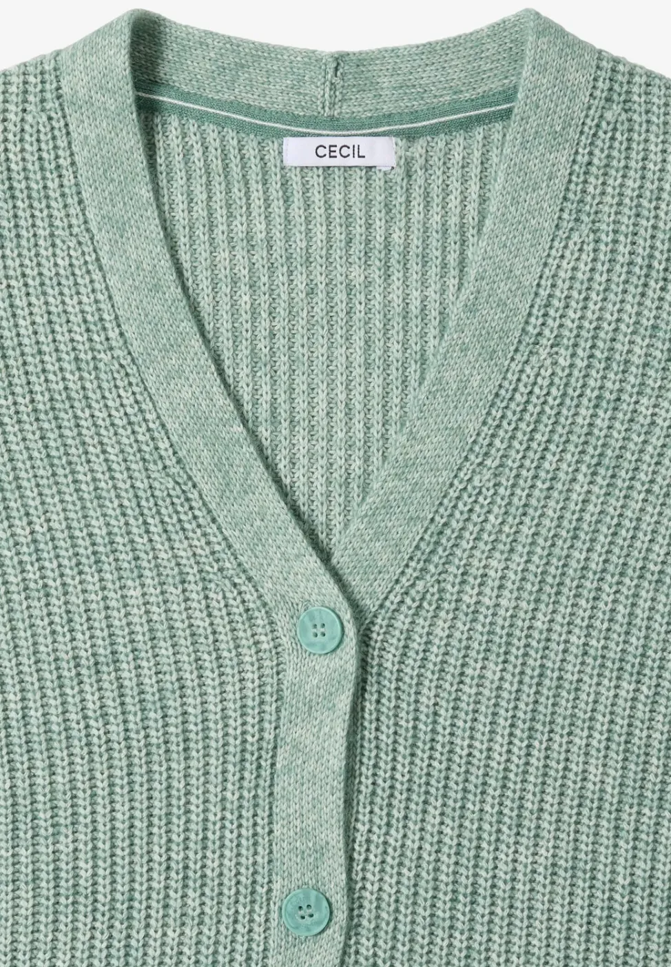 Chunky Melange Cardigan