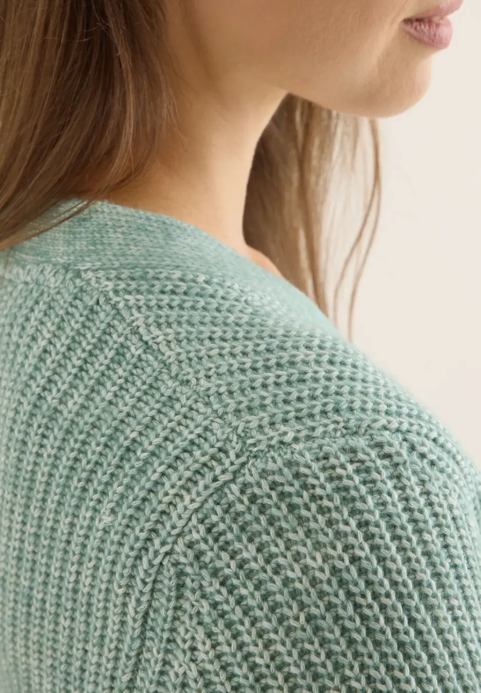 Chunky Melange Cardigan