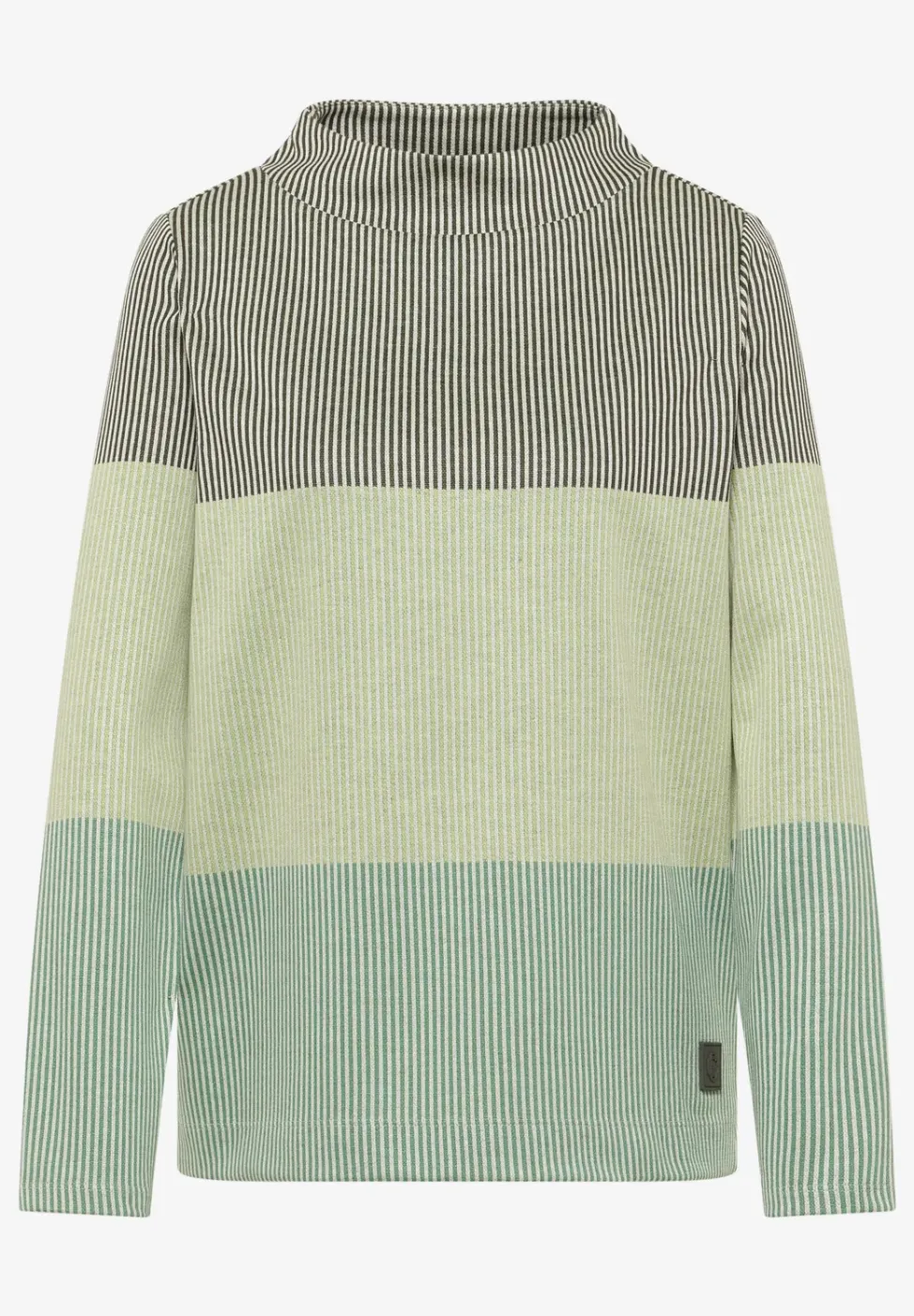 Colorblock Jacquard Shirt