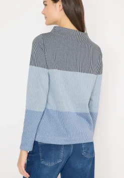 Colorblock Jacquard Shirt