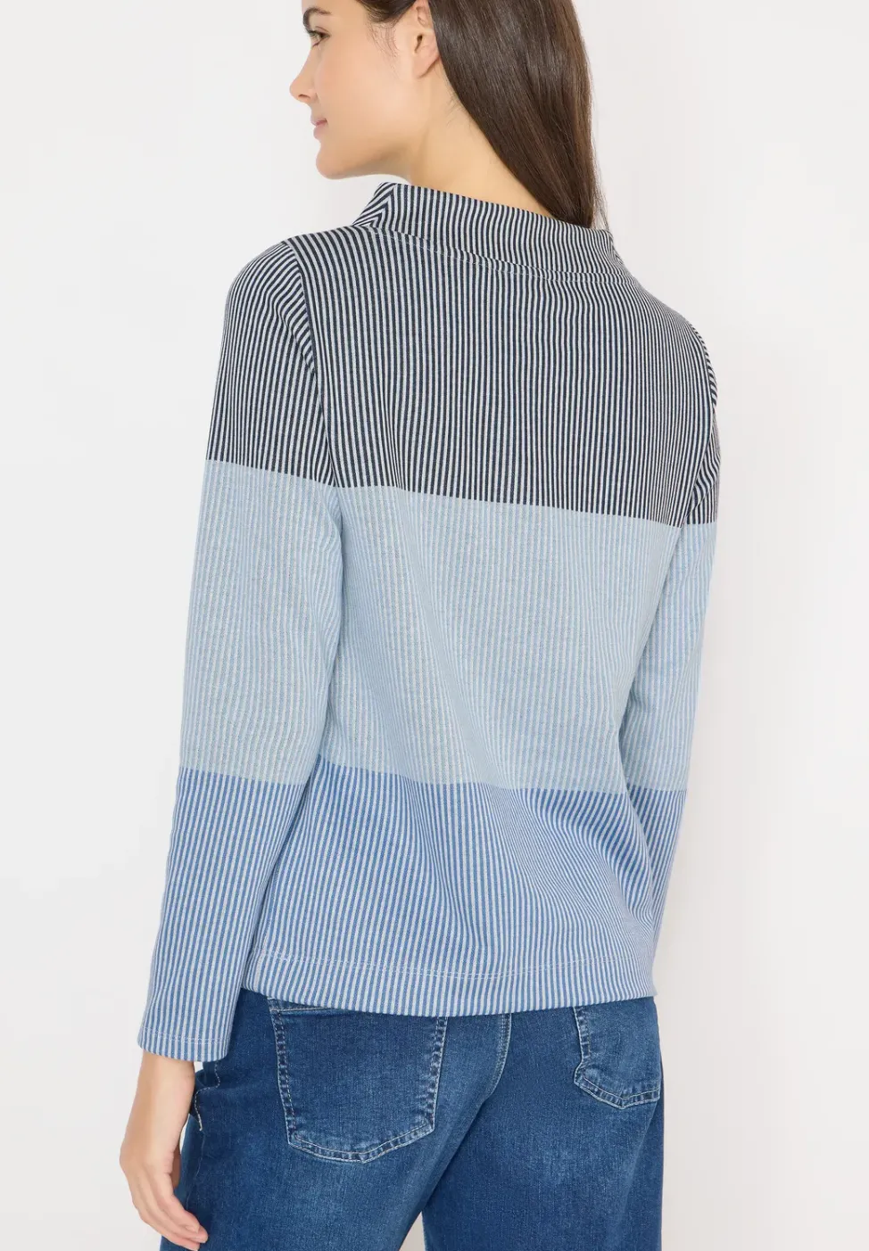 Colorblock Jacquard Shirt