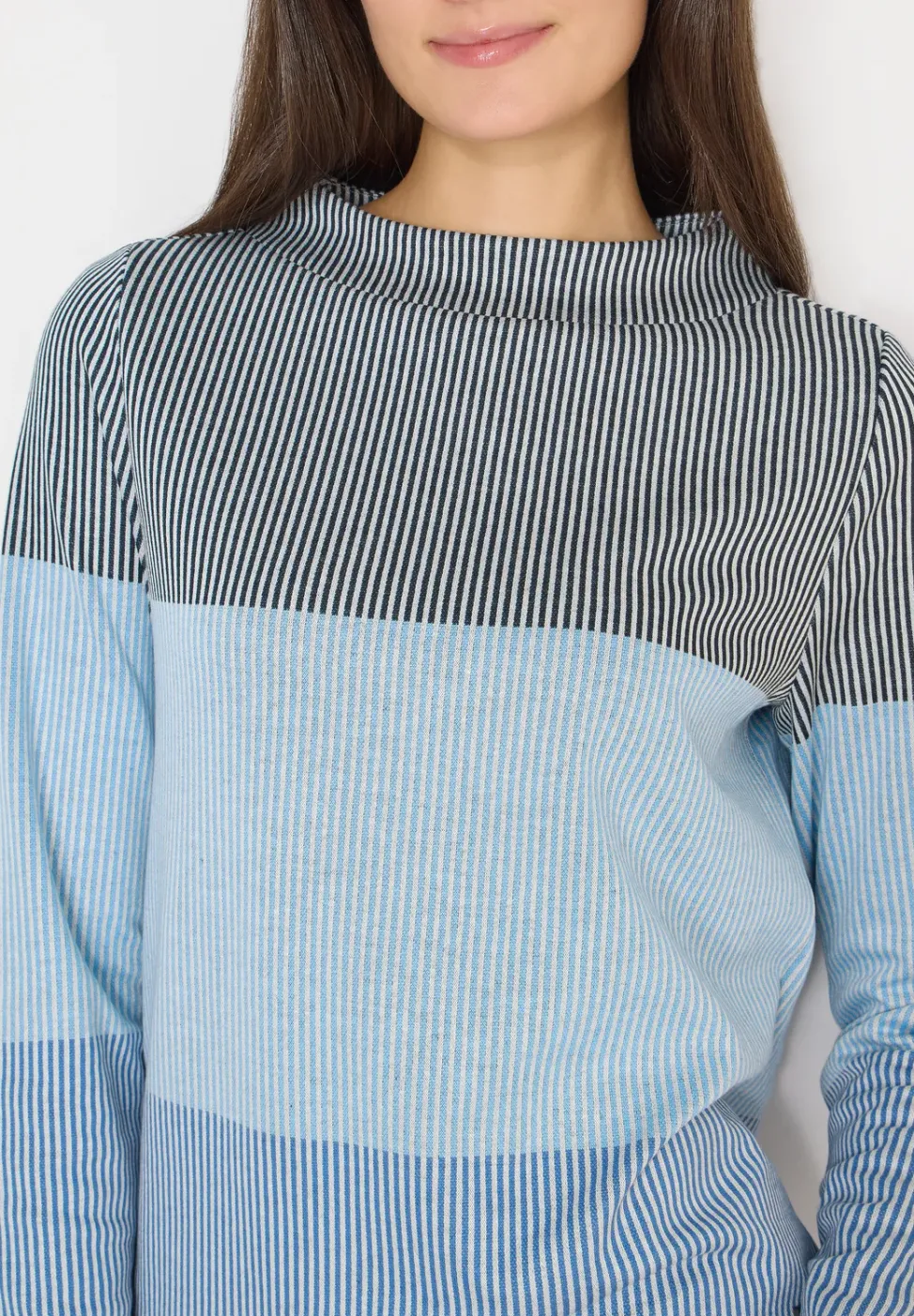Colorblock Jacquard Shirt
