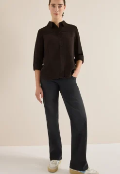 Colored Lyocell Hemdbluse