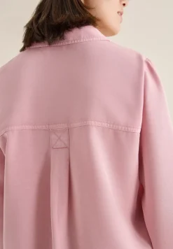 Colored Lyocell Hemdbluse
