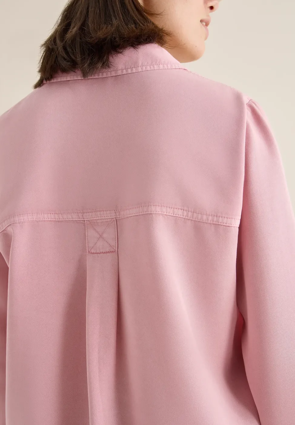 Colored Lyocell Hemdbluse