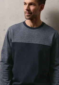 Color-Mix Sweatshirt