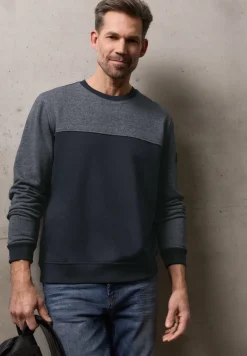 Color-Mix Sweatshirt