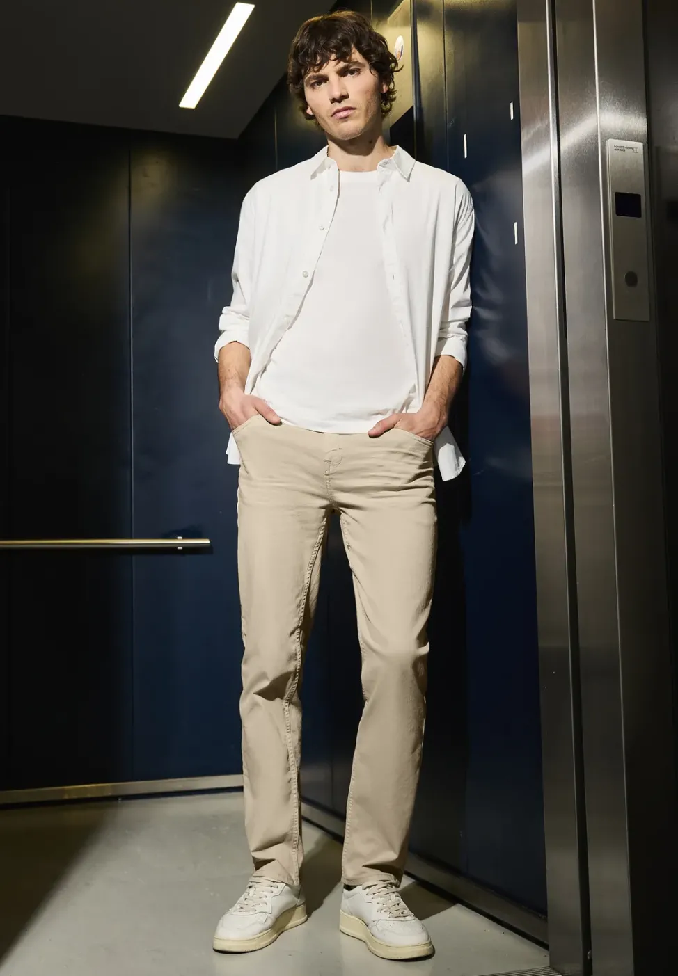 Coloured Straight Leg Jeans